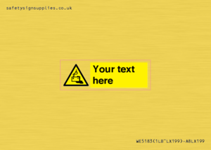 Custom Battery Charging Sign